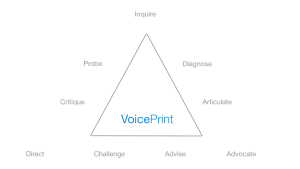 The VoicePrint model of voice